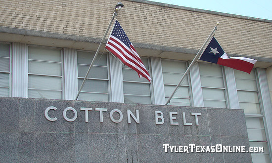 The Cotton Belt Building which housed the general offices of the St. Louis Southwestern Railway, 1517 West Front Street, Tyler, Texas