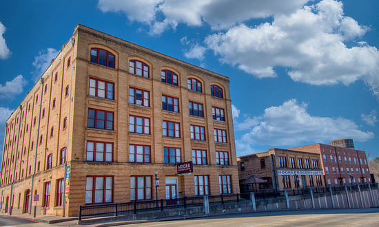 Lofts and apartments in downtown Tyler, Texas