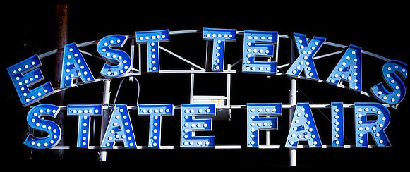 East Texas State Fair neon sign East Texas State Fair neon sign
