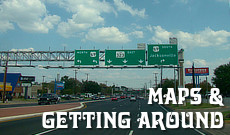 Getting around in Tyler Texas, maps and more!