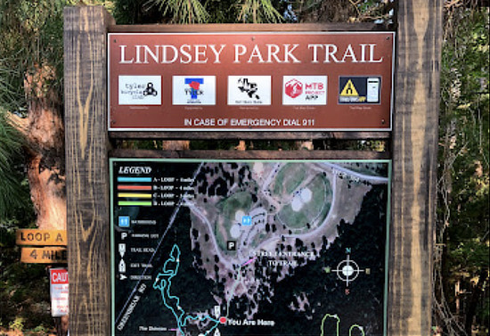 Lindsey Park Trail in Tyler Texas