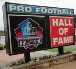 Pro Football Hall of Fame, Canton, Ohio