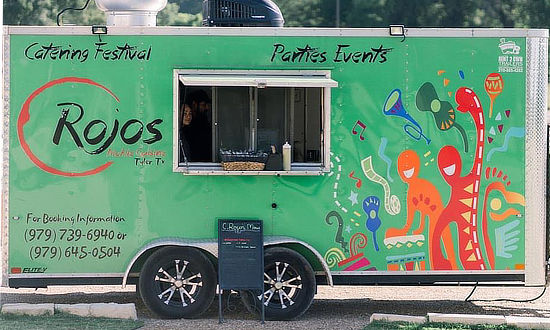 C Rojo's Mobile Cuisine food truck in Tyler Texas