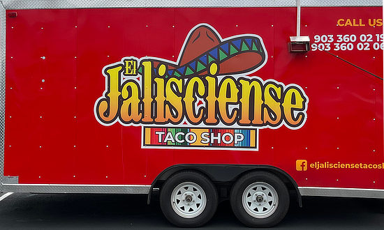 El Jalisciense Taco Shop food truck in Tyler Texas