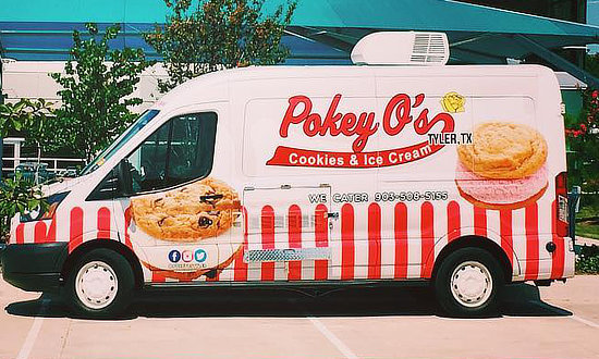 Pokey O's Cookies and Ice Cream in Tyler Texas