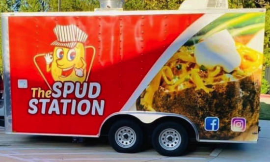 The Spud Station food truck in Tyler Texas
