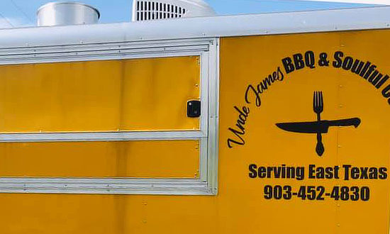 Uncle James BBQ & Soulful Cooking ... a food truck in the Tyler Texas area