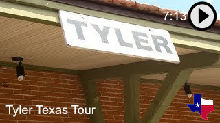 Take a tour of Tyler, Texas attractions, events, downtown, restaurants and more, on YouTube