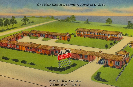 Dun Roamin Ranch Motel, Longview, Texas
