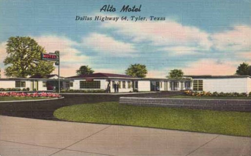 Alto Motel, Dallas Highway 64, Tyler, Texas