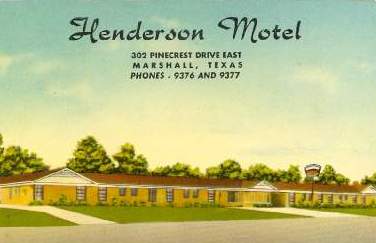 Henderson Motel, Marshall, Texas