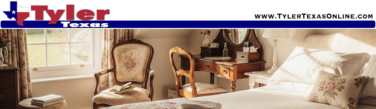 Tyler Texas Bed & Breakfast locations, photos and reviews