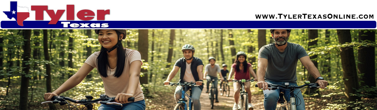 Bicycle Trails, Rides and Bicycle Shops in Tyler Texas