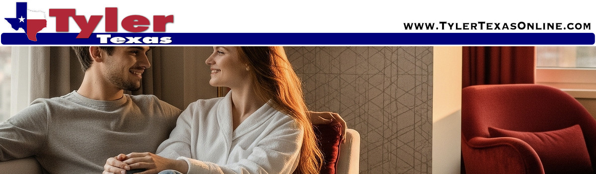 Boutique hotels located in Tyler Texas, location and amenities